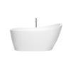 Custom image for White with Brushed Nickel Trim / 59