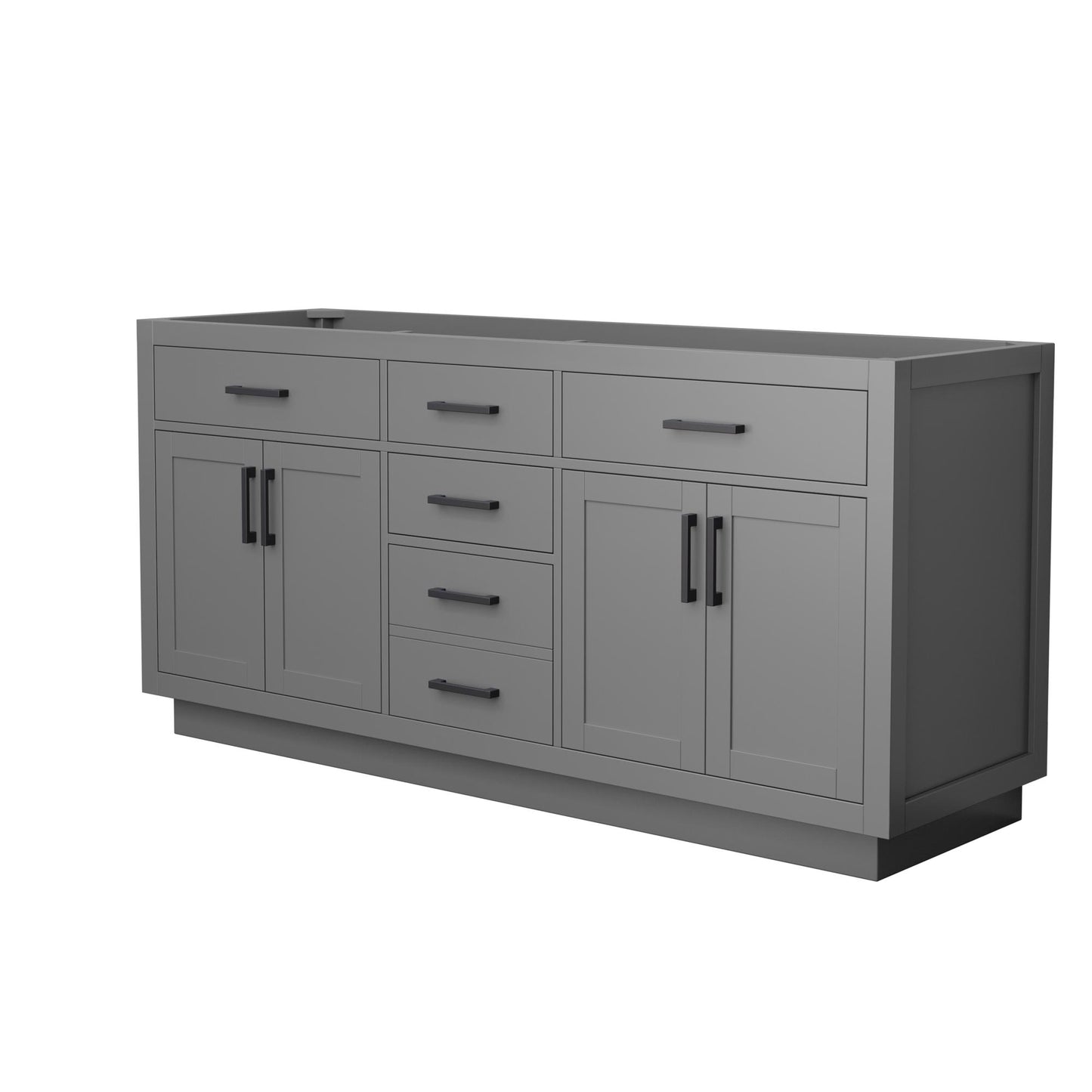 Beckett TK Bathroom Vanity Cabinet 72 inch Double Sink