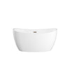 Custom image for White with Brushed Nickel Trim