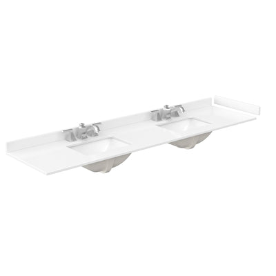 Countertop with Undermount Sink 84 inch 3-hole