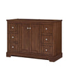 Custom image for Dark Walnut with Polished Chrome Trim / No Mirror
