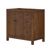 Custom image for Dark Walnut with Matte Black Trim / No Mirror