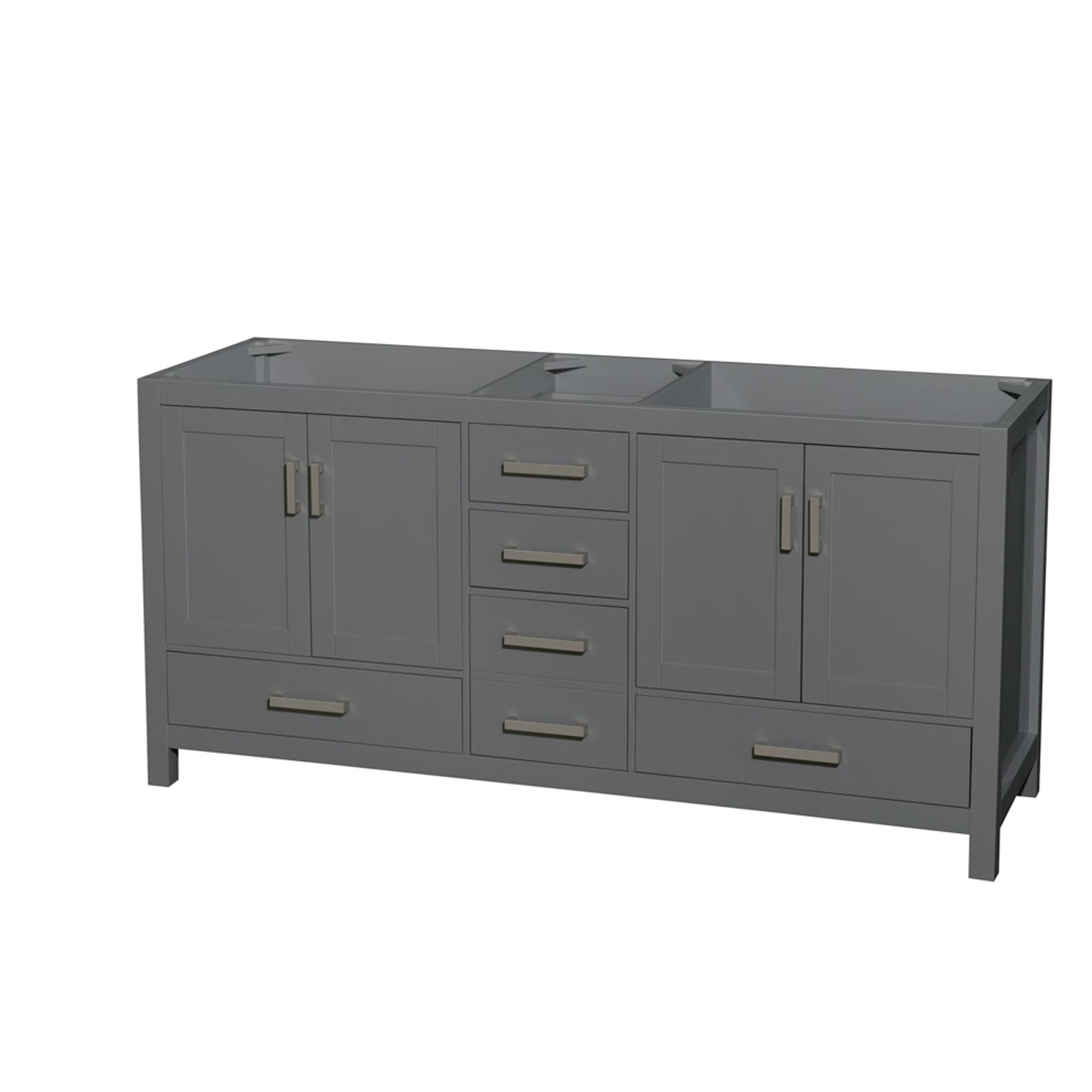 Sheffield Bathroom Vanity Cabinet 72 inch Double Sink