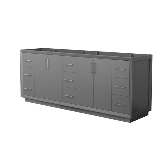 Strada Bathroom Vanity Cabinet 84 inch Double Sink