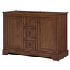 Custom image for Dark Walnut with Matte Black Trim / No Mirror