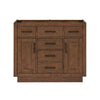 Custom image for Dark Oak with Matte Black Trim / No Mirror
