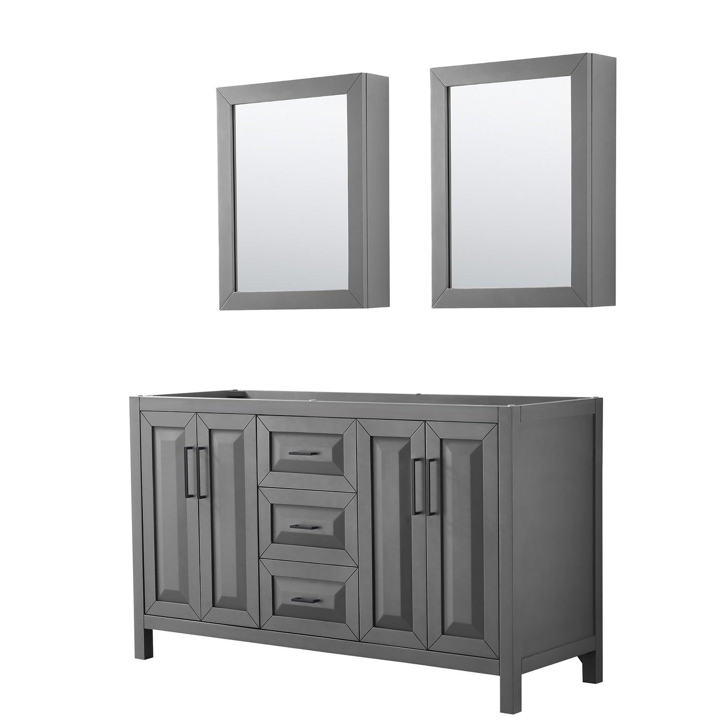 Daria Bathroom Vanity Cabinet 60 inch Double Sink