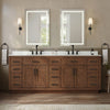 Custom image for Dark Oak with Matte Black Trim / White Quartz / No Mirror
