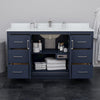 Custom image for Dark Blue with Brushed Nickel Trim / No Mirror