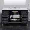Custom image for Black with Brushed Nickel Trim / No Mirror