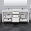 Custom image for White with Matte Black Trim / White Quartz / No Mirror