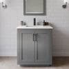 Custom image for Dark Gray with Matte Black Trim / Giotto Quartz / No Mirror
