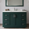 Custom image for Green with Brushed Nickel Trim / Giotto Quartz / No Mirror