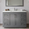 Custom image for Dark Gray with Brushed Nickel Trim / Giotto Quartz / 46