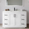 Custom image for White with Matte Black Trim / Giotto Quartz / No Mirror