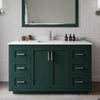 Custom image for Green with Brushed Nickel Trim / Giotto Quartz / 46