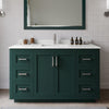 Custom image for Green with Brushed Nickel Trim / White Quartz / 46