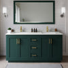 Custom image for Green with Brushed Gold Trim / Giotto Quartz / 58