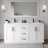 Custom image for White with Matte Black Trim / White Quartz / 58