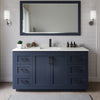 Custom image for Dark Blue with Matte Black Trim / Giotto Quartz / 58