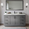 Custom image for Dark Gray with Matte Black Trim / Giotto Quartz / No Mirror
