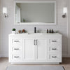 Custom image for White with Matte Black Trim / Giotto Quartz / No Mirror