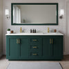 Custom image for Green with Brushed Gold Trim / Giotto Quartz / 70