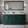 Custom image for Green with Brushed Nickel Trim / Giotto Quartz / No Mirror