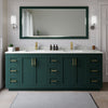 Custom image for Green with Brushed Gold Trim / Giotto Quartz / 70