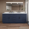 Custom image for Dark Blue with Matte Black Trim / Giotto Quartz / No Mirror
