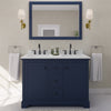 Custom image for Dark Blue with Matte Black Trim / Giotto Quartz / 46
