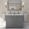 Custom image for Dark Gray with Matte Black Trim / Giotto Quartz / 46