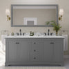 Custom image for Dark Gray with Matte Black Trim / Giotto Quartz / 70