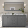 Custom image for Dark Gray with Polished Chrome Trim / Giotto Quartz / 70