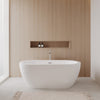 Custom image for White with Polished Chrome Trim / 59.75