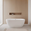 Custom image for White with Polished Chrome Trim / 59.75