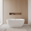 Custom image for Matte White with Brushed Nickel Trim / 63