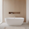 Custom image for Matte White with Polished Chrome Trim / 71