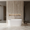 Custom image for White with Brushed Nickel Trim / 67