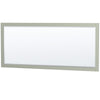 Custom image for Light Green with Brushed Nickel Trim / Giotto Quartz, Rectangular Sink / 70