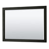 Custom image for Dark Espresso with Polished Chrome Trim / White Carrara Marble, Rectangular Sink / 46