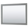 Custom image for Dark Gray with Polished Chrome Trim / White Quartz, Rectangular Sink / 46