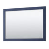 Custom image for Dark Blue with Polished Chrome Trim / Carrara Cultured Marble / 46