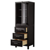 Custom image for Dark Espresso with Polished Chrome Trim