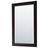 Custom image for Dark Espresso with Polished Chrome Trim / White Quartz / 24