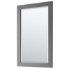 Custom image for Dark Gray with Matte Black Trim / White Quartz / 24
