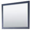 Custom image for Dark Blue with Matte Black Trim / Carrara Cultured Marble / 46