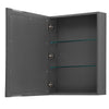Custom image for Dark Gray with Polished Chrome Trim / Medicine Cabinets