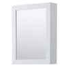 Custom image for White with Polished Chrome Trim / Giotto Quartz / Medicine Cabinet