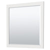 Custom image for White with Brushed Gold Trim / 34